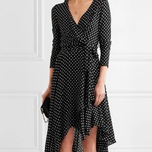 Zimmermann Polka Dot Wrap Dress